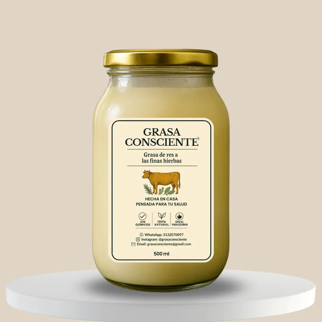 GRASA DE RES A LAS FINAS HIERBAS